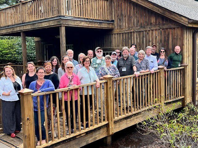 Artists in Residence orientation group shot